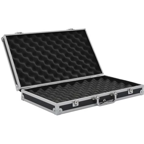 ASUPERMALL Mallette Pour Arme A Feu Aluminium ABS Noir 5 ASUPERMALL Mallette Pour Arme A Feu Aluminium ABS Noir – Image 5