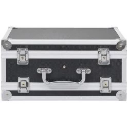 ASUPERMALL Mallette Pour Arme A Feu Aluminium ABS Noir -Malette de rangement Soldes 2022 42733223 4