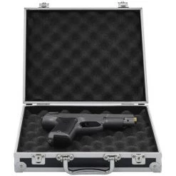ASUPERMALL Mallette Pour Arme A Feu Aluminium ABS Noir