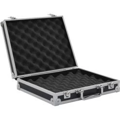 ASUPERMALL Mallette Pour Arme A Feu Aluminium ABS Noir -Malette de rangement Soldes 2022 42733227 5