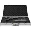 ASUPERMALL Mallette Pour Arme A Feu Aluminium ABS Argente