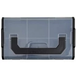 BS Systems L-Boxx Mini Transparent BSS Trafic Noir Avec Leviers De Couplage Gris Anthracite Et Couvercle Transparent -Malette de rangement Soldes 2022 43953341 3