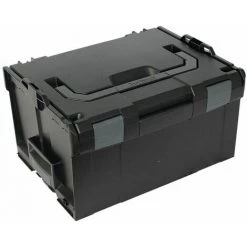 BS Systems L-BOXX 238 BSSVerkehrsschwarz Avec Anthracite Vivaneau Gris Et Des Leviers De Couplage