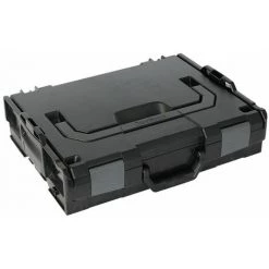 BS Systems L-BOXX 102 BSSVerkehrsschwarz Avec Anthracite Vivaneau Gris Et Des Leviers De Couplage