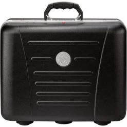 Parat 489000171 Coffre ˆ Outils / Coffre ˆ Outils Serrure ˆ Cylindre Basculant CLASSIC KingSize | Mallette ˆ Outils Avec Porte-outils, Plateau InfŽrieur Et Serrure | MatŽriel: Plastique X-ABS; Noir (vide - Sans Contenu)