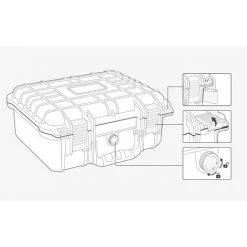 Basetech 1310219 (L X L X H) 350 X 295 X 150 Mm -Malette de rangement Soldes 2022 4420396 3