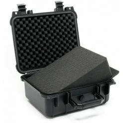 HELLOSHOP26 Mallette De Transport Noire 4 Litres Protection étanche Ajustable Mousse - Noir