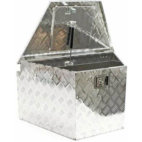 HELLOSHOP26 Boîte De Rangement Aluminium Serrure Caisse à Outils Malle De Transport Coffre - Or 2 HELLOSHOP26 Boîte De Rangement Aluminium Serrure Caisse à Outils Malle De Transport Coffre - Or – Image 2