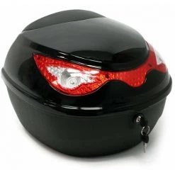 HELLOSHOP26 Coffre De Moto Top Case Roller Motocyclette Valise Scooter 22 Litres Transport - Or