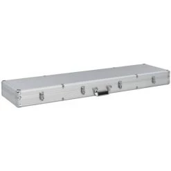 YOUTHUP Mallette Pour Arme à Feu Argenté 134 X 35 X 12 Cm Aluminium