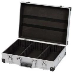 KREATOR Coffre Aluminium 420x300x125mm Argent