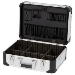 KREATOR Coffre Aluminium 433x313x163mm Argent