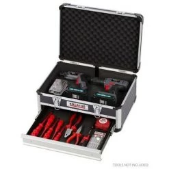 KREATOR Coffre Aluminium 430x300x205mm 1 Tiroir