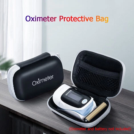 SUPERSELLER Oxymètre Mallette De Rangement Oxymètre De Pouls Du Bout Des Doigts Mallette De Voyage Antichoc Étanche EVA Boîte De Rangement Moniteur De Saturation Du Sang Pochette Boîte Sac De Protection - Le Noir - Le Noir 3 SUPERSELLER Oxymètre Mallette De Rangement Oxymètre De Pouls Du Bout Des Doigts Mallette De Voyage Antichoc Étanche EVA Boîte De Rangement Moniteur De Saturation Du Sang Pochette Boîte Sac De Protection - Le Noir - Le Noir – Image 3