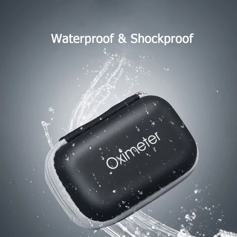 SUPERSELLER Oxymètre Mallette De Rangement Oxymètre De Pouls Du Bout Des Doigts Mallette De Voyage Antichoc Étanche EVA Boîte De Rangement Moniteur De Saturation Du Sang Pochette Boîte Sac De Protection - Le Noir - Le Noir 5 SUPERSELLER Oxymètre Mallette De Rangement Oxymètre De Pouls Du Bout Des Doigts Mallette De Voyage Antichoc Étanche EVA Boîte De Rangement Moniteur De Saturation Du Sang Pochette Boîte Sac De Protection - Le Noir - Le Noir – Image 5