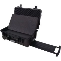 JN.SONGS Valise à Outil Boîte De Protection Pour Equipement Étui De Transport Avec Mousse, 56x35x23 Cm Noir -Malette de rangement Soldes 2022 60579151 3