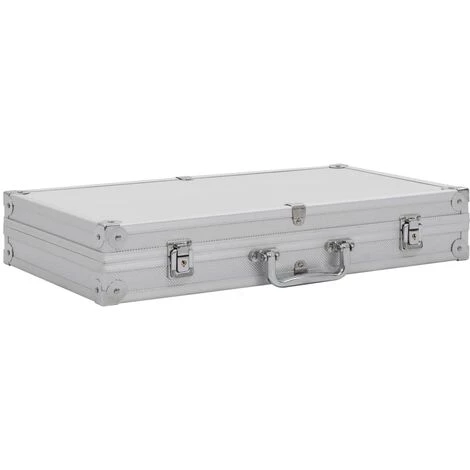 FIMEI Mallette Pour Arme à Feu Aluminium ABS Argenté 2 FIMEI Mallette Pour Arme à Feu Aluminium ABS Argenté – Image 2