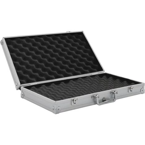 FIMEI Mallette Pour Arme à Feu Aluminium ABS Argenté 5 FIMEI Mallette Pour Arme à Feu Aluminium ABS Argenté – Image 5