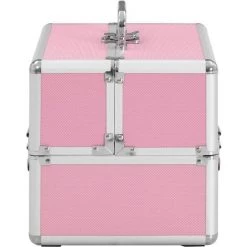 TRUE DEAL Mallette à Maquillage 22x30x21 Cm Rose Aluminium 8 TRUE DEAL Mallette à Maquillage 22x30x21 Cm Rose Aluminium -Malette de rangement Soldes 2022 61819962 4