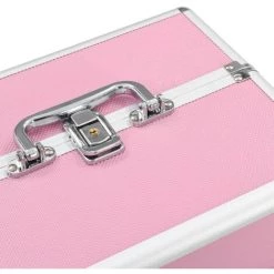 TRUE DEAL Mallette à Maquillage 22x30x21 Cm Rose Aluminium 9 TRUE DEAL Mallette à Maquillage 22x30x21 Cm Rose Aluminium -Malette de rangement Soldes 2022 61819962 5