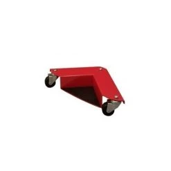 Coins Sur Roulettes VISO - 4 Pièces - Charge Totale 400kg - Valise De Transport - 24.5 X 24.5 Cm - RP01G