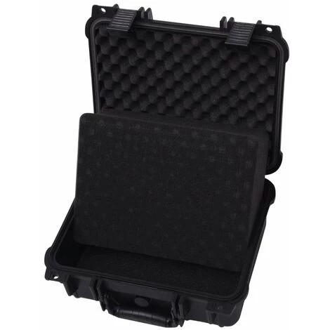 VIDAXL Boîte De Protection Pour équipement 35 X 29,5 X 15 Cm Noir - Noir 4 VIDAXL Boîte De Protection Pour équipement 35 X 29,5 X 15 Cm Noir - Noir – Image 4