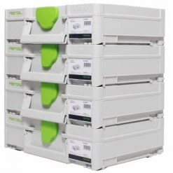 Festool SYS3 M 112 Set De Coffrets Systainer 396 X 296 X 112 Mm - 7,7 L (4x 204840) -Malette de rangement Soldes 2022 68101781 4