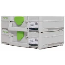 Festool SYS3 M 112 Set De Coffrets Systainer 396 X 296 X 112 Mm - 7,7 L (2x 204840) -Malette de rangement Soldes 2022 68101797 4