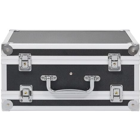 LangRay Adulte Mallette Pour Arme à Feu Aluminium ABS Noir 3 LangRay Adulte Mallette Pour Arme à Feu Aluminium ABS Noir – Image 3